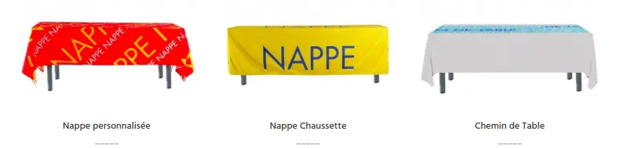 nappe promotionnelle