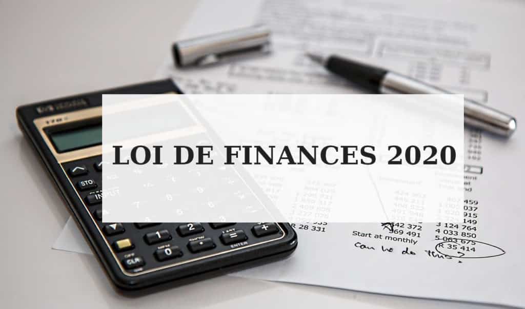 loi finances 2020